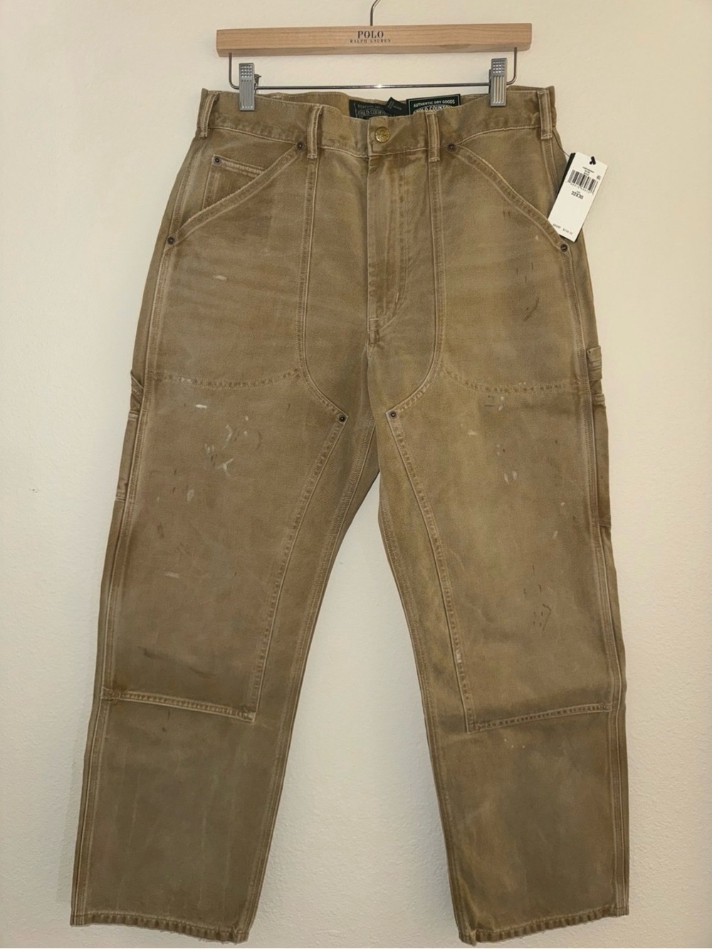 Polo by Ralph Lauren Men's Tan Cargo/Work Pants - Picture 2 of 9